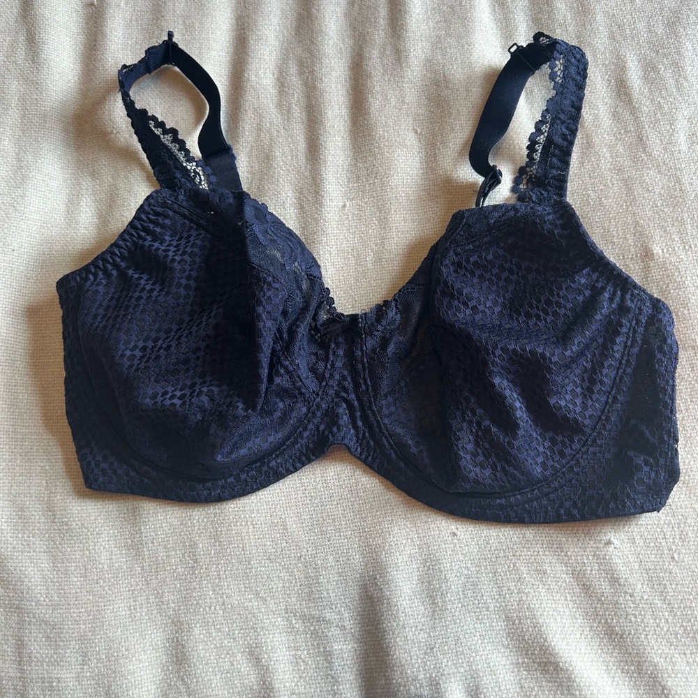 Fitfully Yours underwire lace bra 34G